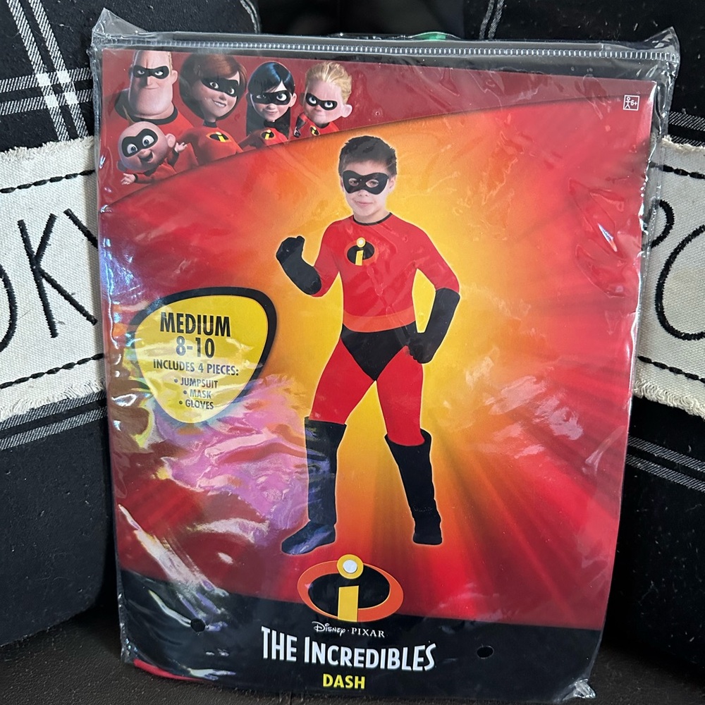 Dash Kids Costume - Red and Black
